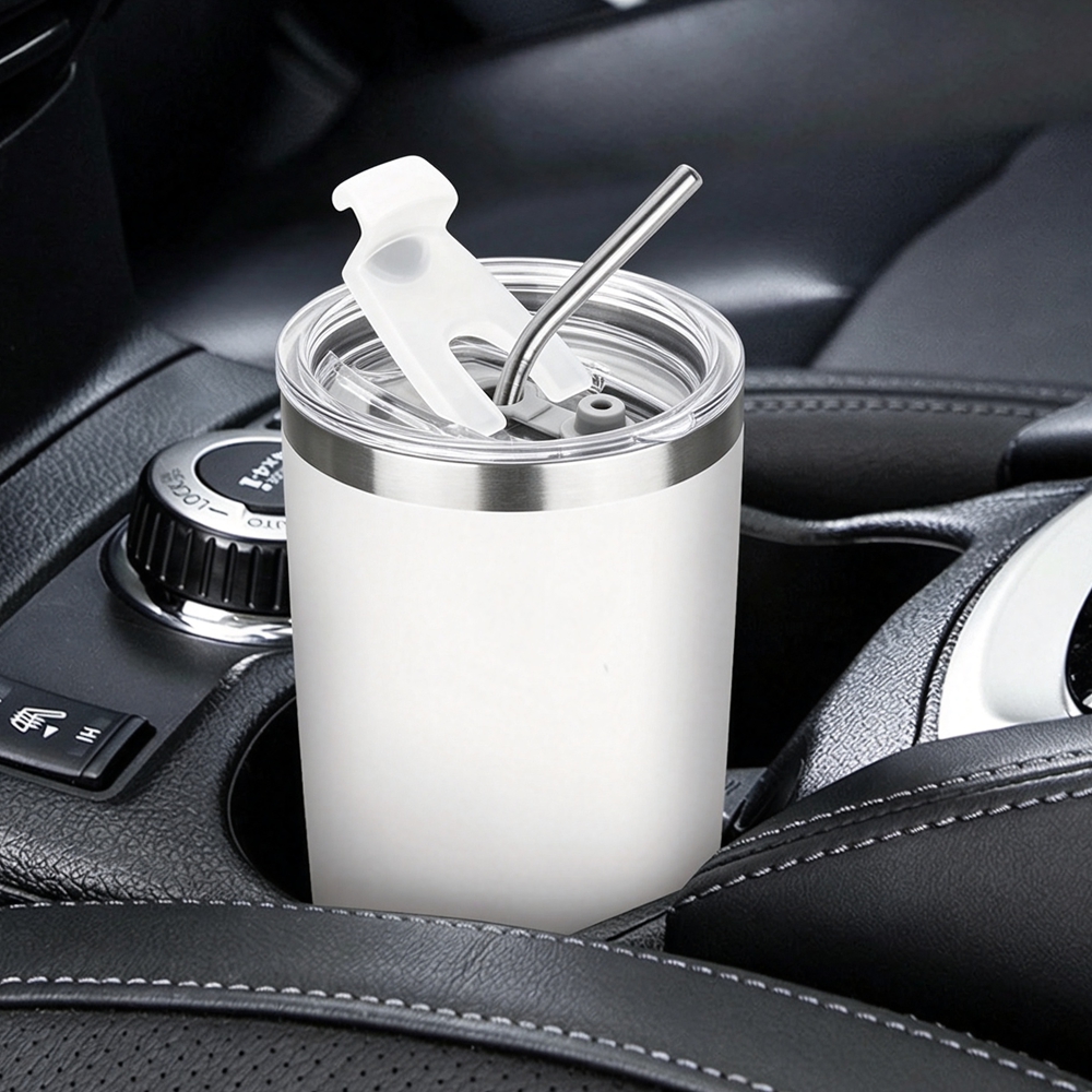 20oz Tumbler Mug with Lid and  - Tumbler 20Oz White 评论和价格
