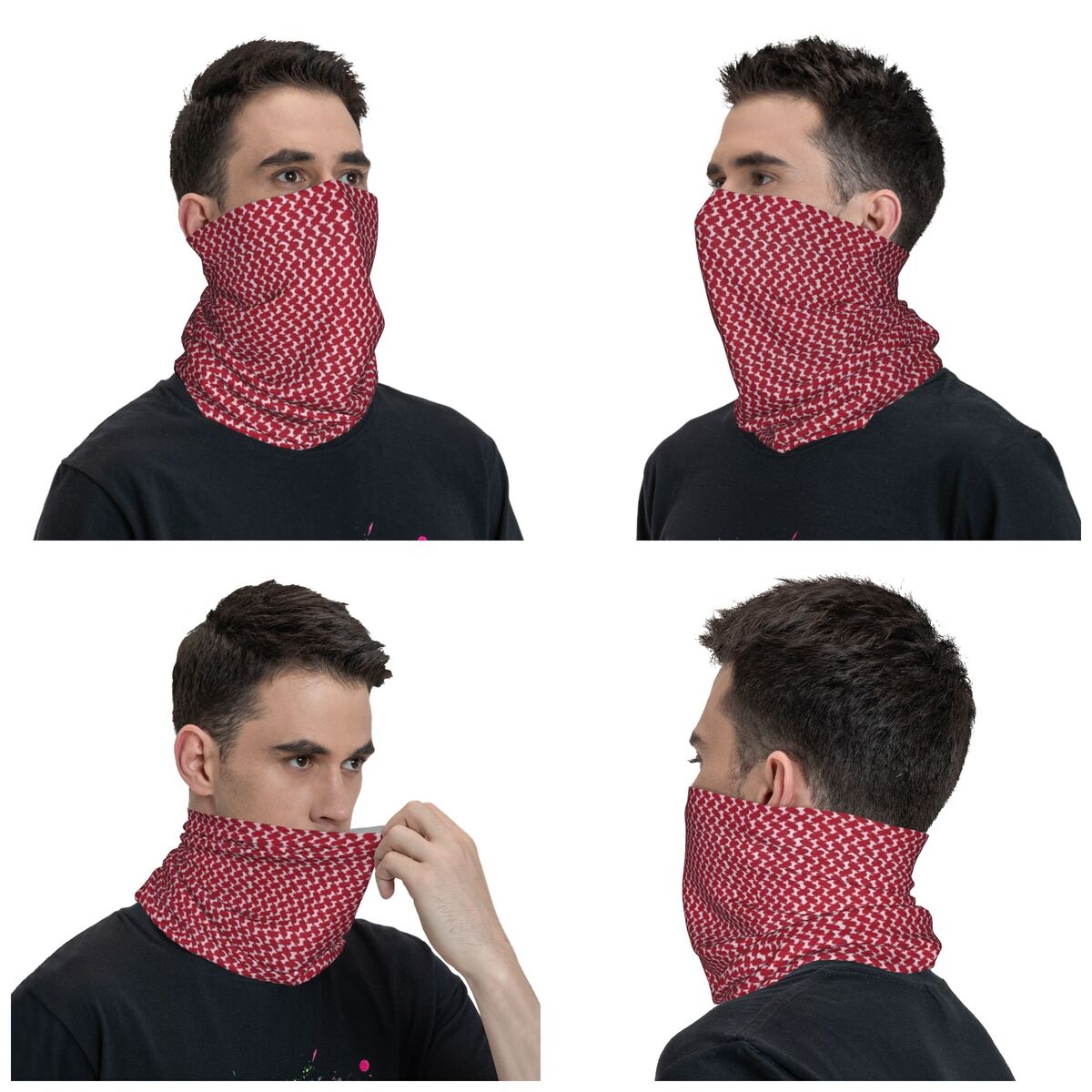 Middle Eastern Keffiyeh Bandan - Bandana Blank White 评论和价格