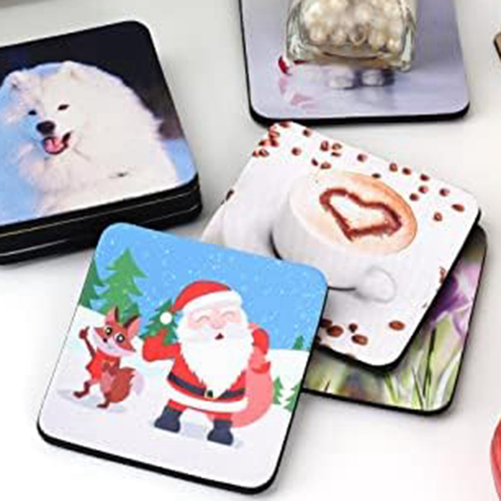 F-F 40PCS Square Sublimation B - Coaster Sublimation Blank 评论和价格