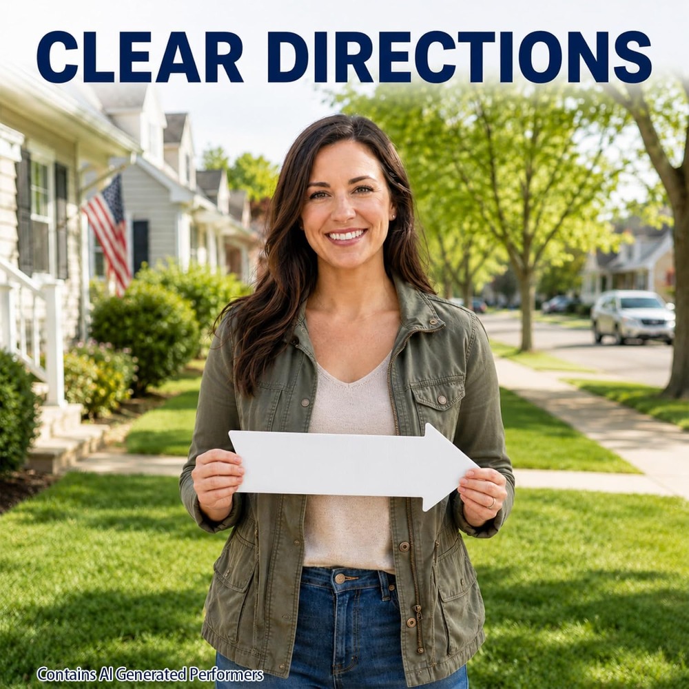 Double Sided Arrow Yard Signs  - Yard Sign Blank 评论和价格