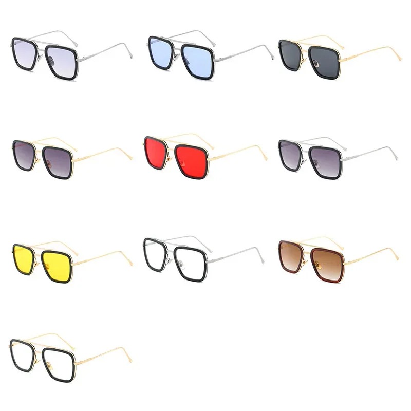 Steam Punk Tony Stark Sunglass - Metal Photo Panel 评论和价格